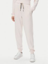 BOSS Spodnie dresowe CP Stripe 50524759 Różowy Regular Fit. Czerwone spodnie dresowe damskie Boss, bez wzorów, z bawełny. Za 219.99 zł.