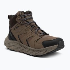 Buty trekkingowe męskie Karrimor Kestrel Mid. Brązowe buty zimowe męskie Karrimor, bez wzorów, bez obcasa, bez zapięcia. W wyprzedaży za 283.49 zł.