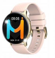 Smartwatch Imilab Smartwatch zegarek sportowy IMIKI KW66 PRO do biegania RÓŻOWY. Czerwone zegarki smartwatch Imilab, bez wzorów. Za 371.78 zł.