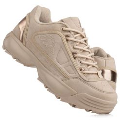 Buty damskie do chodzenia Kappa RAVE GC. Brązowe obuwie sportowe damskie Kappa, bez wzorów, bez zapięcia, trekkingowe. Za 179.00 zł.