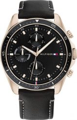 ZEGAREK MĘSKI TOMMY HILFIGER 1791836 PARKER (zf041c). Zegarki męskie Tommy Hilfiger, bez wzorów. Za 638.16 zł.