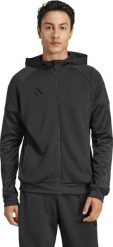 Adidas Bluza męska Tiro 25 Full-Zip czarna JD9078 2XL. Czarne bluzy męskie Adidas, m, bez wzorów, bez ramiączek, bez kaptura. Za 422.09 zł.