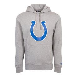 Bluza z kapturem Indianapolis Colts NFL. Białe bluzy sportowe męskie New Era, m, bez wzorów, z kapturem. Za 294.50 zł.