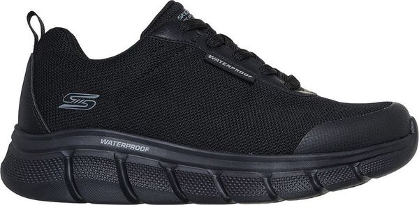 Buty męskie Skechers Bobs B Flex Rainy czarne 118111 BBK 45. Czarne buty sportowe męskie Skechers, bez wzorów, bez zapięcia. Za 359.99 zł.