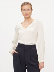 Dixie Bluzka C239Z014A Écru Loose Fit. Bluzki damskie Dixie, l, bez wzorów, z wiskozy, bez kołnierzyka, bez ramiączek. Za 129.99 zł.