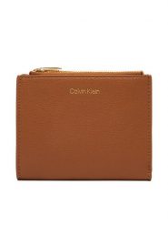 Calvin Klein Bilonówka LV04F1135G Brązowy. Brązowe portfele damskie Calvin Klein, ze skóry. Za 289.99 zł.