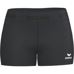Obcisłe legginsy Erima T&F Wing w kolorze czarnym. Czarne legginsy damskie Erima, bez wzorów, z elastanu. Za 172.10 zł.