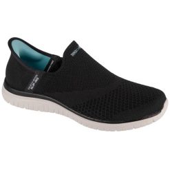 Buty sportowe Sneakersy damskie, Slip-ins: Virtue - Sleek. Czarne obuwie sportowe damskie Skechers, bez wzorów, bez zapięcia, trekkingowe, Skechers Sport. Za 289.99 zł.
