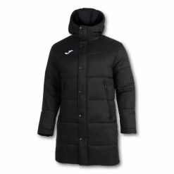 Kurtka puchowa Joma Alaska II. Czarne kurtki męskie Joma, s, bez wzorów, z dżerseju, klasyczne, z kapturem. Za 492.15 zł.