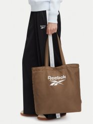 Reebok Torebka CWBEO-RBK-M-012-10 Brązowy. Brązowe shopperki damskie Reebok, bez wzorów, z materiału, bez dodatków. Za 69.99 zł.