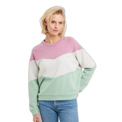 Bluza damska Protest NXGSANCY sweatshirt. Białe bluzy damskie Protest, s, bez wzorów, z dresówki, eleganckie, bez ramiączek, bez kaptura. Za 289.99 zł.