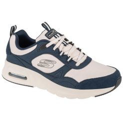 Buty sportowe Sneakersy męskie, Skechers Skech-Air Court - Yatton. Niebieskie buty sportowe męskie Skechers, bez wzorów, bez zapięcia, trekkingowe. Za 299.99 zł.