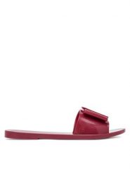 Melissa Klapki Babe AD 32944 Czerwony. Czerwone klapki damskie Melissa, bez wzorów, z tworzywa sztucznego, bez obcasa, bez zapięcia. Za 219.99 zł.