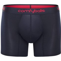 Bokserki termoaktywne Comfyballs Long Performance. Czerwone bokserki męskie COMFYBALLS, bez wzorów. Za 119.99 zł.