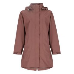 Parka dla kobiet Pro-X Elements Clarissa. Czerwone parki damskie PRO-X ELEMENTS, m, bez wzorów, z materiału, z kapturem. Za 551.50 zł.