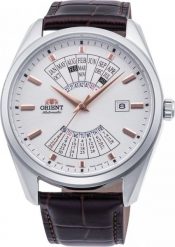 Zegarek Orient Zegarek męski Orient RA-BA0005S10B brązowy. Brązowe zegarki męskie Orient, bez wzorów. Za 1,062.10 zł.