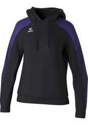 Bluza damska z kapturem Erima Evo Star. Brązowe bluzy damskie Erima, bez wzorów, z materiału, retro, bez ramiączek, z kapturem. Za 186.00 zł.