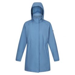 Kurtka Wodoodporna Damska Sagano. Białe kurtki sportowe damskie Regatta, xl, bez wzorów, bez ramiączek, bez kaptura, trekkingowe. Za 139.99 zł.