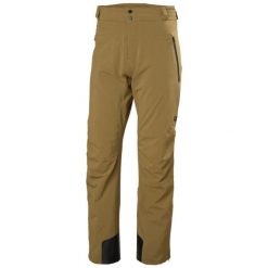 Spodnie narciarskie Helly Hansen Alpha Lifaloft. Brązowe spodnie sportowe męskie Helly Hansen, m, bez wzorów, narciarskie. W wyprzedaży za 1,189.50 zł.