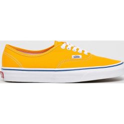 Vans - Tenisówki. Brązowe trampki męskie Vans, bez wzorów, z gumy, bez zapięcia. W wyprzedaży za 199.90 zł.