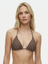 Guess Góra od bikini E6GJ48 KCBJ0 Brązowy. Brązowe bikini Guess, xl, z aplikacjami, z syntetyku. Za 339.99 zł.