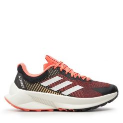 Buty do biegania adidas. Czarne obuwie sportowe damskie Adidas, bez wzorów, bez zapięcia, do biegania, Adidas Terrex. Za 379.99 zł.