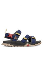 Timberland Sandały TB0A6DXTEAF1 Granatowy. Niebieskie sandały męskie Timberland, bez wzorów, z materiału, bez zapięcia. Za 479.99 zł.