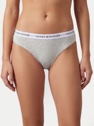 Tommy Hilfiger Figi klasyczne UW0UW05876 Szary. Szare majtki damskie Tommy Hilfiger, z bawełny. Za 69.99 zł.