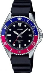 Zegarek Casio Zegarek marki Casio model MDV-10 kolor Czarny. Akcesoria męski. Sezon: Cały rok NoSize. Czarne zegarki męskie Casio, bez wzorów. Za 547.98 zł.