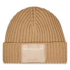 Czapka Patrizia Pepe. Brązowe czapki damskie Patrizia Pepe, na zimę, bez wzorów. Za 539.99 zł.