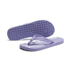 Klapki Puma Epic Flip V2 unisex. Białe klapki damskie Puma, na lato, bez wzorów, z materiału, sportowe, bez obcasa, bez zapięcia. Za 92.40 zł.