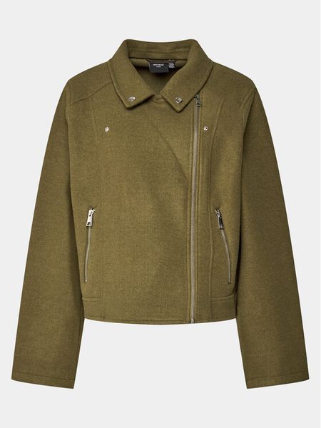Vero Moda Curve Kurtka z imitacji skóry 10299830 Brązowy Regular Fit. Brązowe kurtki damskie Vero Moda Curve, bez wzorów, ze skóry, bez kaptura. Za 124.99 zł.