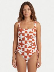 Roxy Strój kąpielowy Hazy Days ERJX103785 Pomarańczowy. Brązowe stroje kąpielowe damskie Roxy, s, bez wzorów, z syntetyku. Za 369.99 zł.