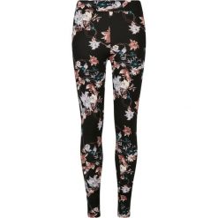Damskie Miękkie Legginsy W Kwiaty. Czarne legginsy damskie Urban Classics, bez wzorów. Za 76.99 zł.