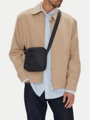 GINO ROSSI Saszetka C-GIN-E-032-05 Czarny. Czarne saszetki i nerki męskie Gino Rossi, bez wzorów, z nylonu. Za 99.99 zł.