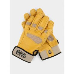 Rękawice do asekuracji Petzl Cordex Plus. Żółte rękawiczki damskie PETZL, bez wzorów. Za 255.99 zł.