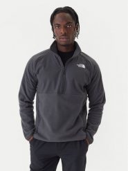The North Face Polar 1/2 Glacier NF0A89JH Szary Regular Fit. Szare bluzy sportowe męskie The North Face, m, bez wzorów, z polaru, bez kaptura. Za 449.99 zł.