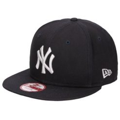 Czapka z daszkiem damska New York Yankees MLB 9FIFTY Cap. Niebieskie czapki damskie New Era, bez wzorów, z bawełny, casualowe. Za 149.99 zł.