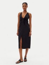 Ysabel Mora Sukienka letnia 86152 Czarny Regular Fit. Czarne sukienki damskie ysabel mora, na lato, m, bez wzorów, z wiskozy, bez kołnierzyka, bez ramiączek. Za 159.99 zł.