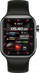 Smartwatch Yaxo Tampa Czarny (YAX-WE-SW-001). Czarne zegarki smartwatch Yaxo, bez wzorów. Za 139.94 zł.