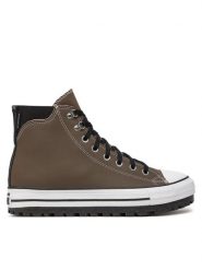 Converse Trzewiki Chuck Taylor All Star City Trek A05576C Brązowy. Brązowe botki męskie Converse, bez wzorów, ze skóry, retro, bez obcasa, bez zapięcia. Za 509.99 zł.