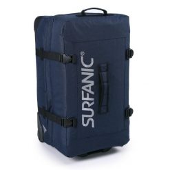 Torba na kółkach podróżna SURFANIC Maxim2 100 litrów Granatowa. Niebieskie torby podróżne damskie Surfanic, bez wzorów. W wyprzedaży za 549.00 zł.