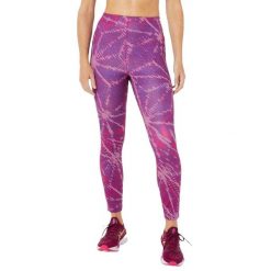 Legginsy Damskie Sakura Z Nadrukiem Na Całej Powierzchni. Fioletowe legginsy damskie Asics, bez wzorów. Za 384.99 zł.