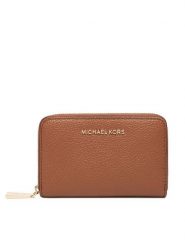 MICHAEL Michael Kors Portfel Jet Set 32F9GJ6D0L Brązowy. Brązowe portfele damskie MICHAEL Michael Kors, ze skóry. Za 369.99 zł.