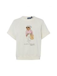 Polo Ralph Lauren Bluza Kobiety Bawełna biały, S. Białe bluzy damskie Polo Ralph Lauren, s, bez wzorów, z bawełny, bez ramiączek, bez kaptura. Za 949.95 zł.