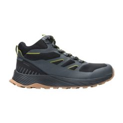 Męskie buty trekkingowe Ravika Mid. Zielone trekkingi męskie Regatta, z dzianiny, bez zapięcia. Za 314.50 zł.