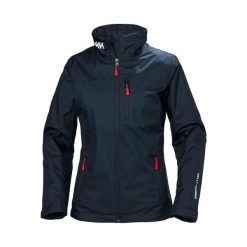 Kurtka damska Helly Hansen crew midlayer. Niebieskie kurtki sportowe damskie Helly Hansen, xl, bez wzorów, bez ramiączek, bez kaptura, trekkingowe. W wyprzedaży za 573.65 zł.