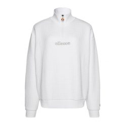 Bluza damska Ellesse Polar Catic 1/2 Zip Track. Białe bluzy damskie Ellesse, xs, bez wzorów, z polaru, bez ramiączek, bez kaptura. Za 149.99 zł.