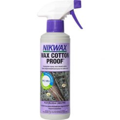 Impregnat do bawełny woskowanej Nikwax Wax Cotton Proof 300 ml atomizer. Buty zimowe męskie Nikwax, bez wzorów, z bawełny, bez obcasa, bez zapięcia. Za 39.99 zł.