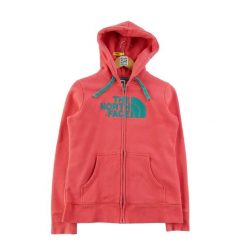 Second life - Bluza rozpinana z kapturem damska The North Face - Stan dobry. Brązowe bluzy damskie The North Face, m, bez wzorów, z jeansu, sportowe, bez ramiączek, z kapturem. Za 106.46 zł.